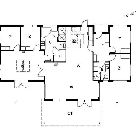 Дом отдыха Hedevang 22 Houstrup